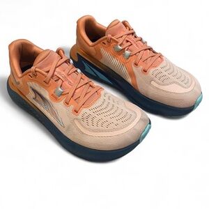 Women's Altra Paradigm 7 Running Shoes Size 6.5 Navy Coral